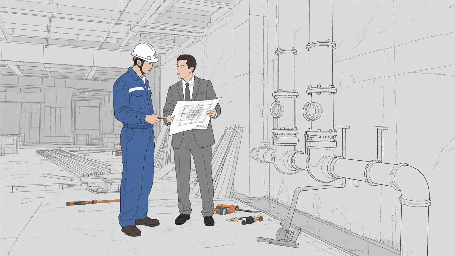 水电安装施工图识图技巧-马鞍山市施工图审查